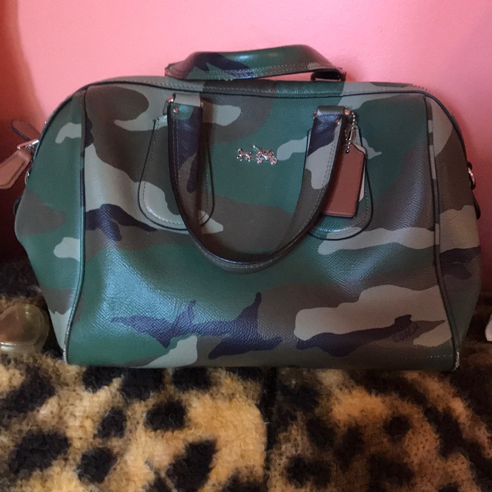 Coach Camo bag